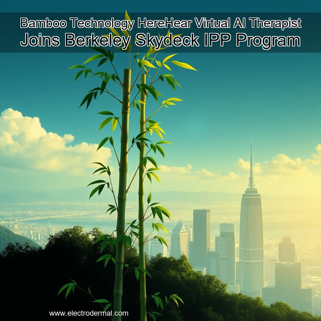 You are currently viewing Bamboo Technology HereHear Virtual AI Therapist Joins Berkeley Skydeck IPP Program