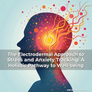 Artistic representation for The Electrodermal Approach to Stress and Anxiety Tracking: A Holistic Pathway to Well-being