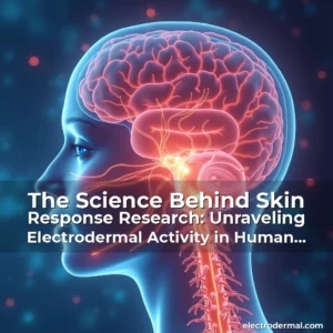 Artistic representation for The Science Behind Skin Response Research: Unraveling Electrodermal Activity in Human Physiology
