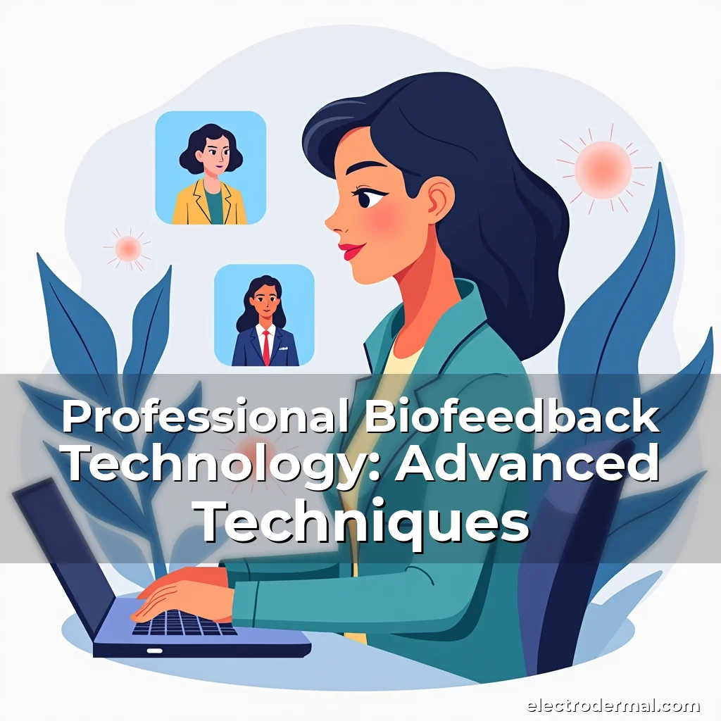 Artistic representation for Professional Biofeedback Technology: Advanced Techniques