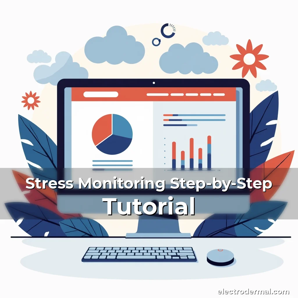 Artistic representation for Stress Monitoring Step-by-Step Tutorial