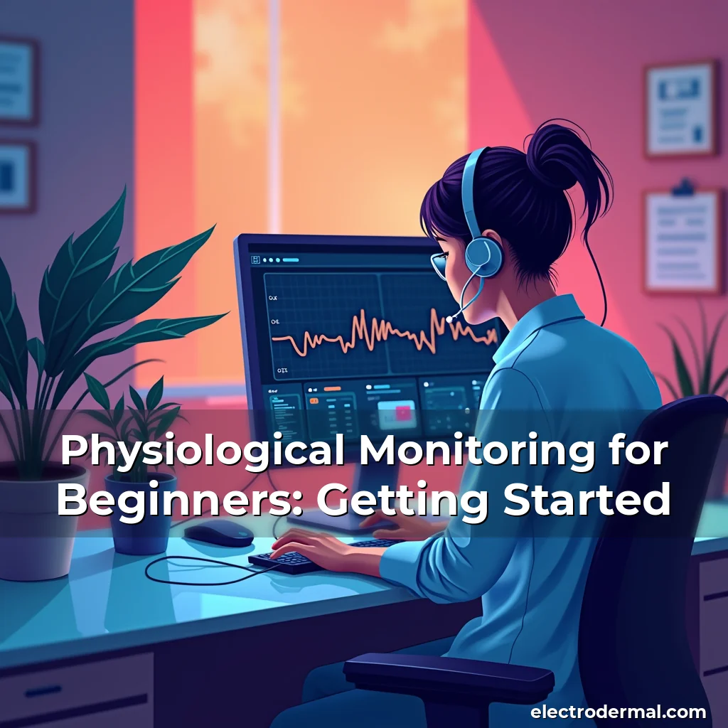Artistic representation for Physiological Monitoring for Beginners: Getting Started
