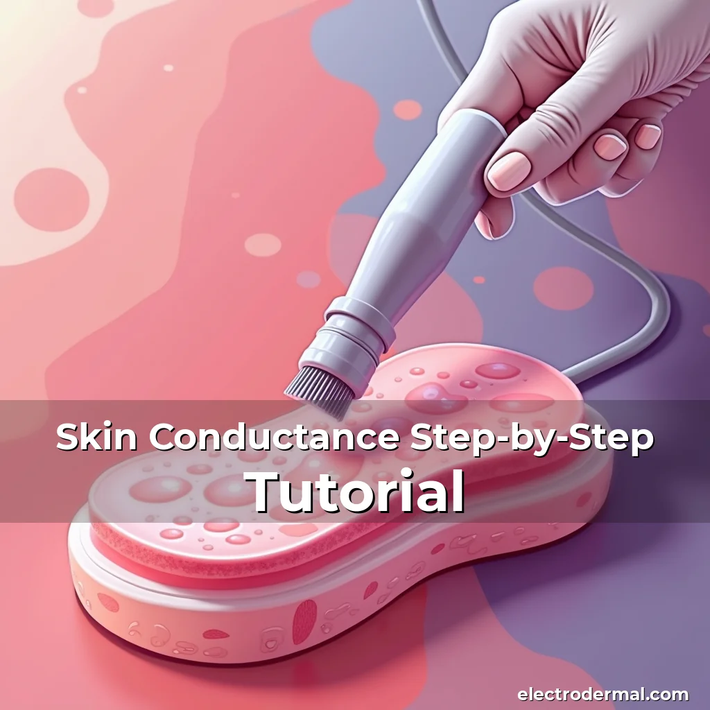 Artistic representation for Skin Conductance Step-by-Step Tutorial