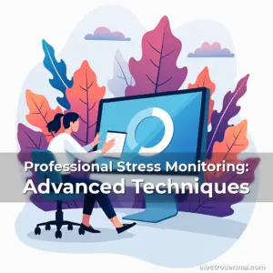 Artistic representation for Professional Stress Monitoring: Advanced Techniques