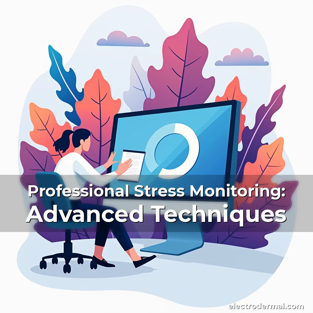 Artistic representation for Professional Stress Monitoring: Advanced Techniques
