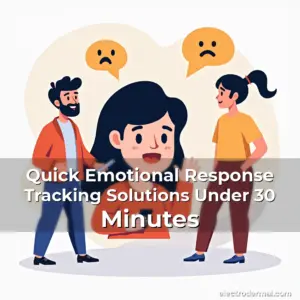 Artistic representation for Quick Emotional Response Tracking Solutions Under 30 Minutes