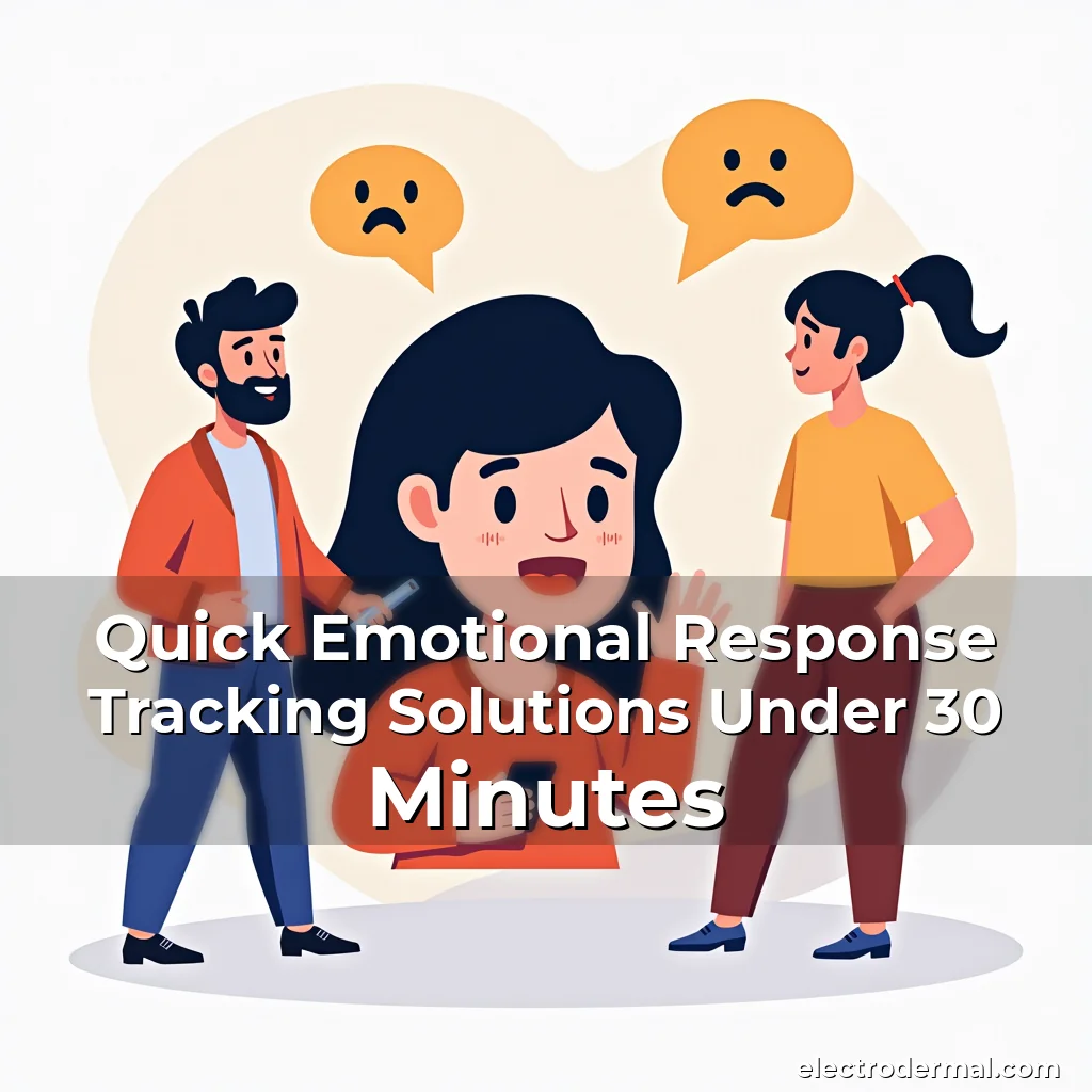 Artistic representation for Quick Emotional Response Tracking Solutions Under 30 Minutes