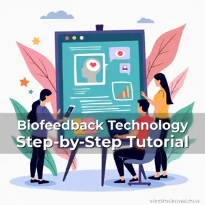 Artistic representation for Biofeedback Technology Step-by-Step Tutorial
