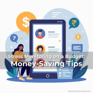Artistic representation for Stress Monitoring on a Budget: Money-Saving Tips