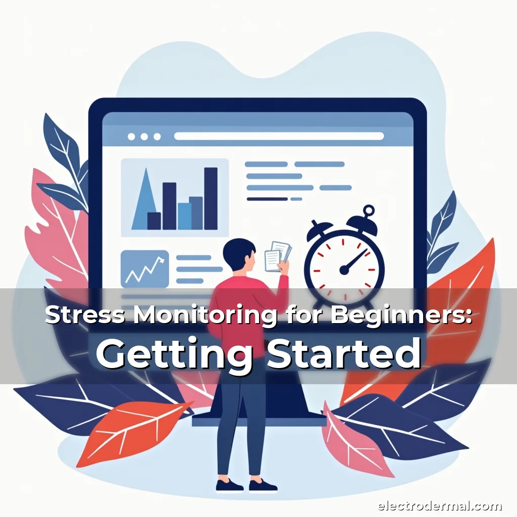 Artistic representation for Stress Monitoring for Beginners: Getting Started