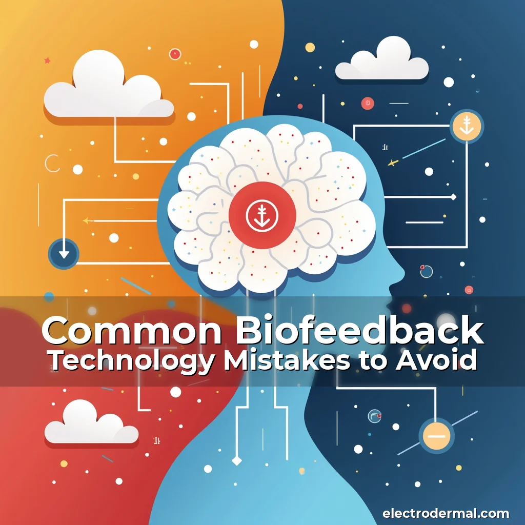 Artistic representation for Common Biofeedback Technology Mistakes to Avoid