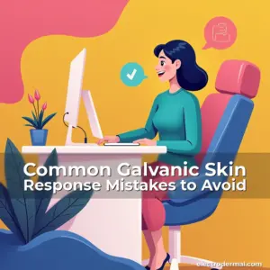 Artistic representation for Common Galvanic Skin Response Mistakes to Avoid