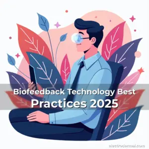 Artistic representation for Biofeedback Technology Best Practices 2025