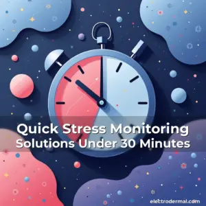 Artistic representation for Quick Stress Monitoring Solutions Under 30 Minutes