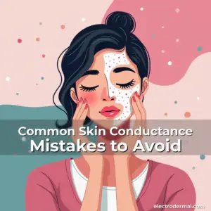 Artistic representation for Common Skin Conductance Mistakes to Avoid