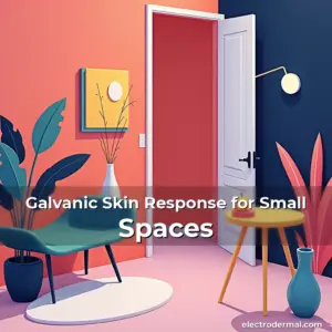 Artistic representation for Galvanic Skin Response for Small Spaces