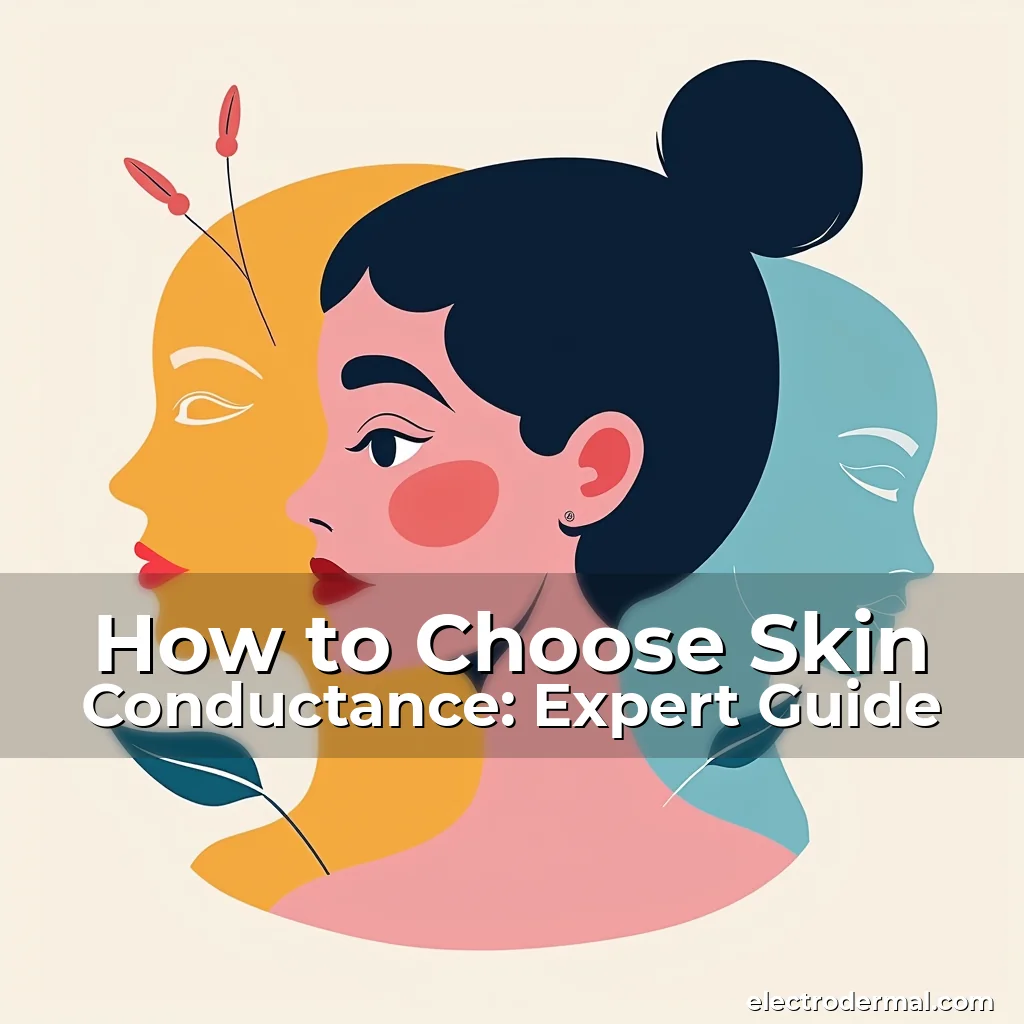 Artistic representation for How to Choose Skin Conductance: Expert Guide