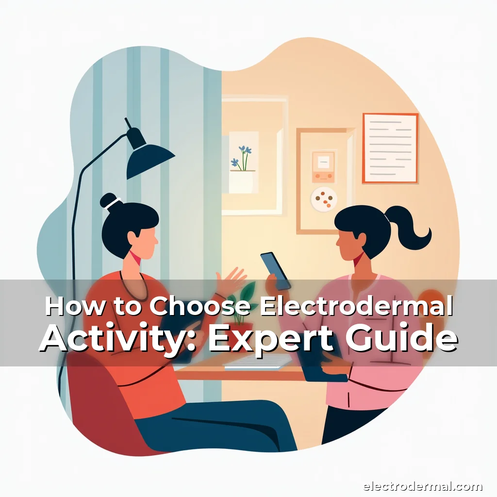 Artistic representation for How to Choose Electrodermal Activity: Expert Guide