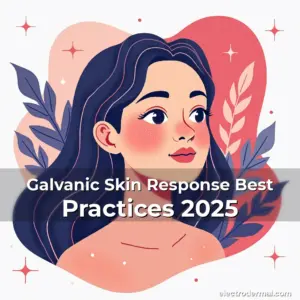 Artistic representation for Galvanic Skin Response Best Practices 2025