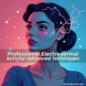 Artistic representation for Professional Electrodermal Activity: Advanced Techniques