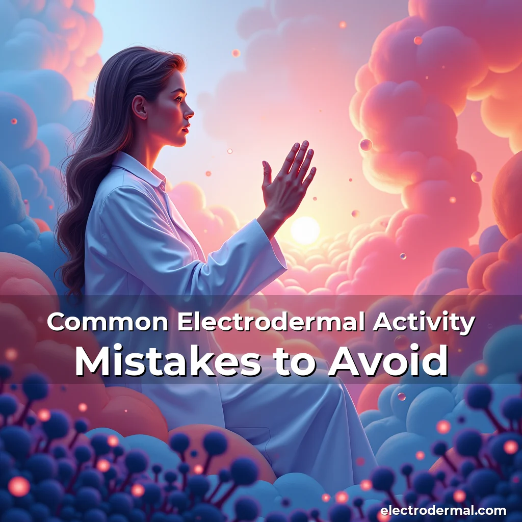 Artistic representation for Common Electrodermal Activity Mistakes to Avoid