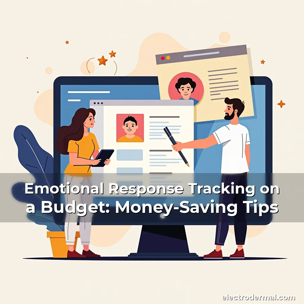 Artistic representation for Emotional Response Tracking on a Budget: Money-Saving Tips