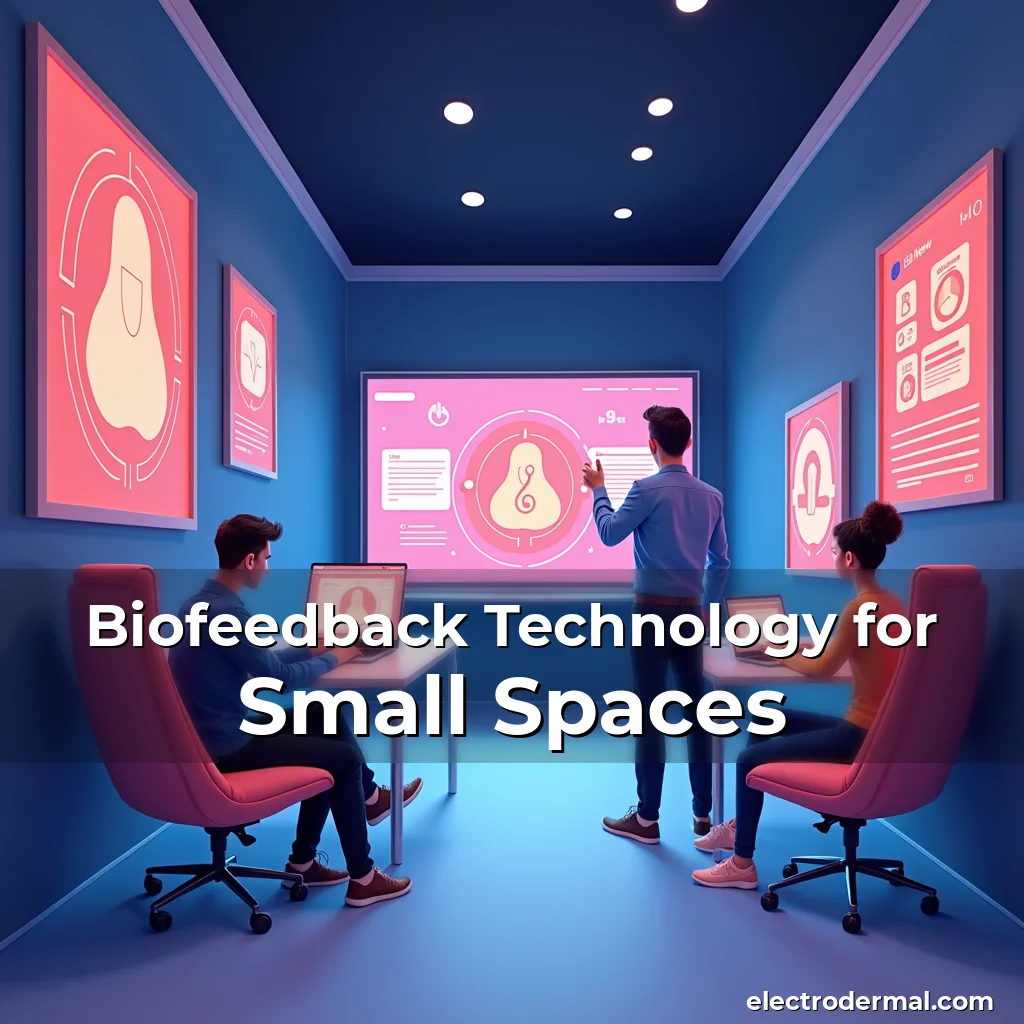 Artistic representation for Biofeedback Technology for Small Spaces